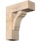 Ekena Millwork Merced Block Smooth Bracket w/ Offset Brace, Douglas Fir, 7 1/2"W x 20"D x 24"H BKT0806X20X24MRC05SDF - alternate 1